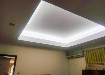 ผลงานซ่อมบำรุง : ไฟซ่อนฝ้า